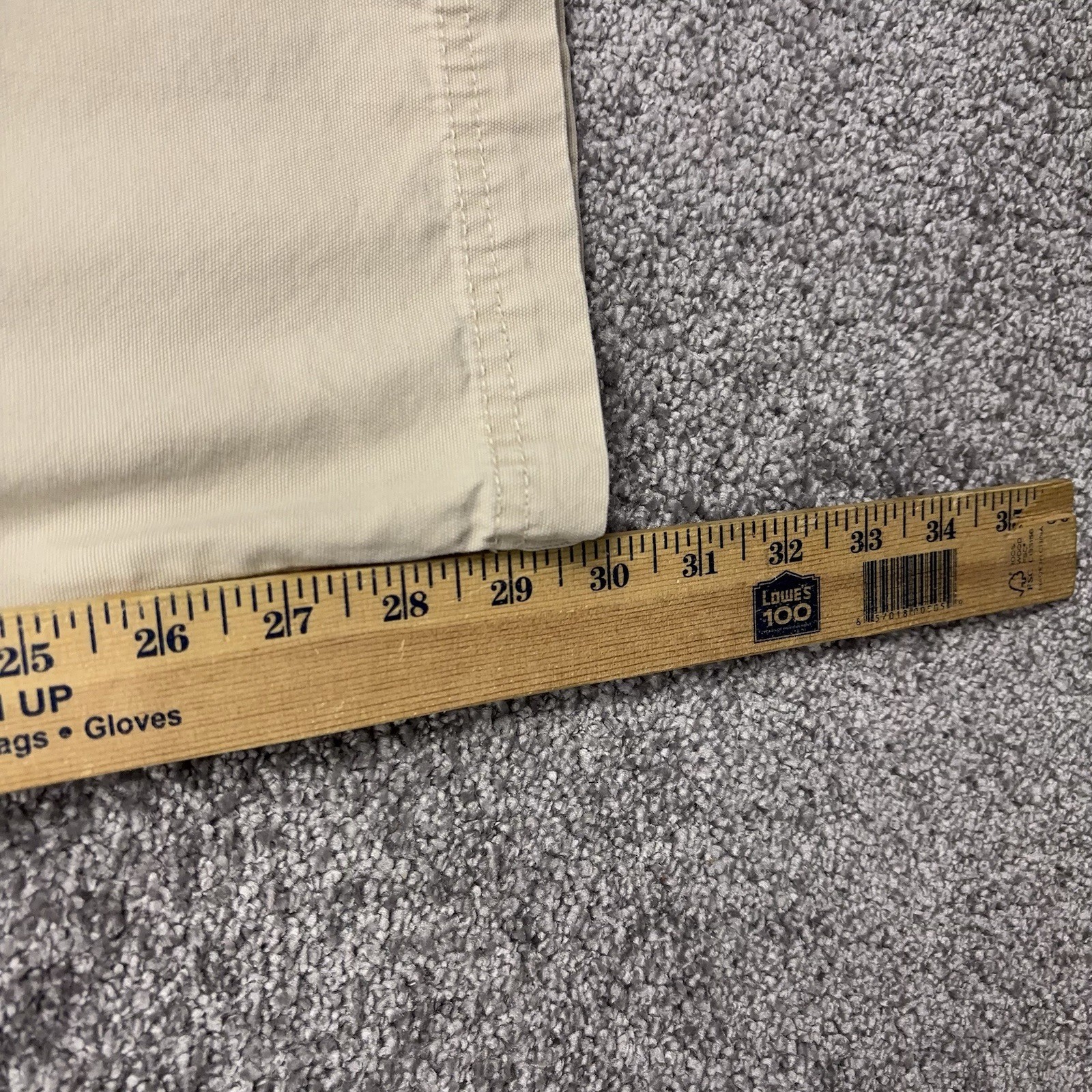 Columbia Flex ROC Pants Men's 36x30 Canvas Utility Beige Hiking Outdoors