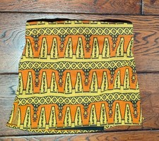 Unworn Deadstock 1960s Swim Trunks Aztec Print Gladiator Style Size Small - NWT