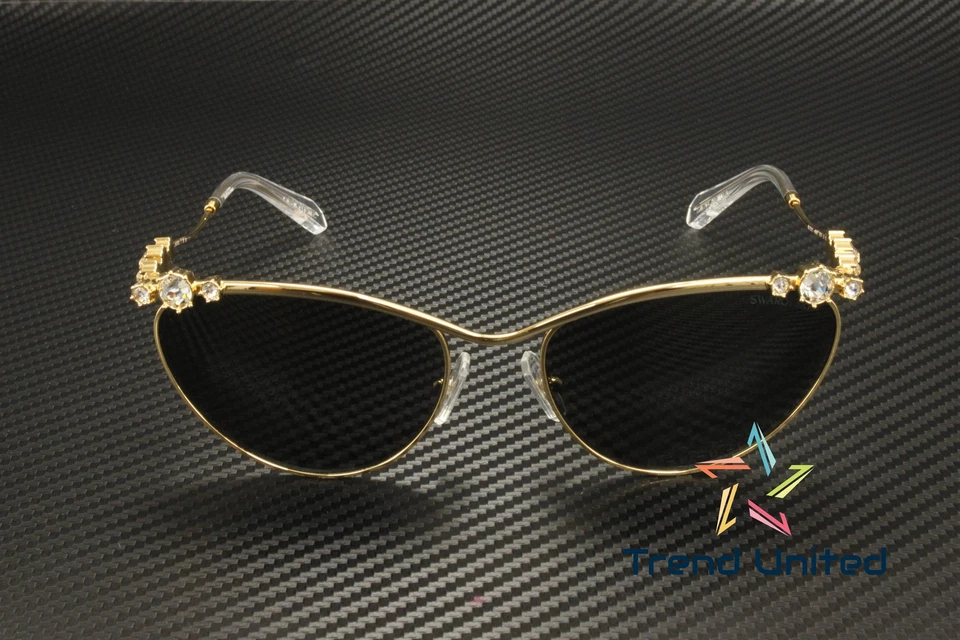 Gafas de sol para mujer SWAROVSKI SK7017 400487 dorado gris oscuro 58 mm Foto 2 de 4