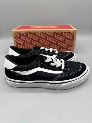 Vans Brooklyn LS Kids Comfort Shoes Size 4 Youth Toddler Suede Black NIB