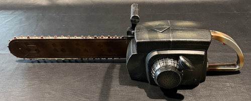 Spirit Gemmy Animated Chainsaw w/ Sound & Movement Chain Halloween Prop - WORKS