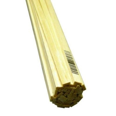 Midwest Products 6036 Micro-Cut Quality Balsa Strip Bundle, 0.09375  (US IMPORT)