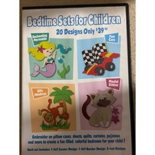 Dakota Collectibles Bedtime Sets for Children Embroidery Designs CD 20 Designs