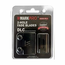 Wmark Pro 2-Hole Fade Blades DLC
