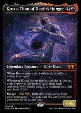 Light Play, English MTG Regular Kroxa, Titan of Death's Hunger March of the Mach