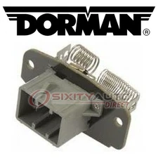 Dorman HVAC Blower Motor Resistor for 1988 Ford E-150 Econoline Club Wagon hm