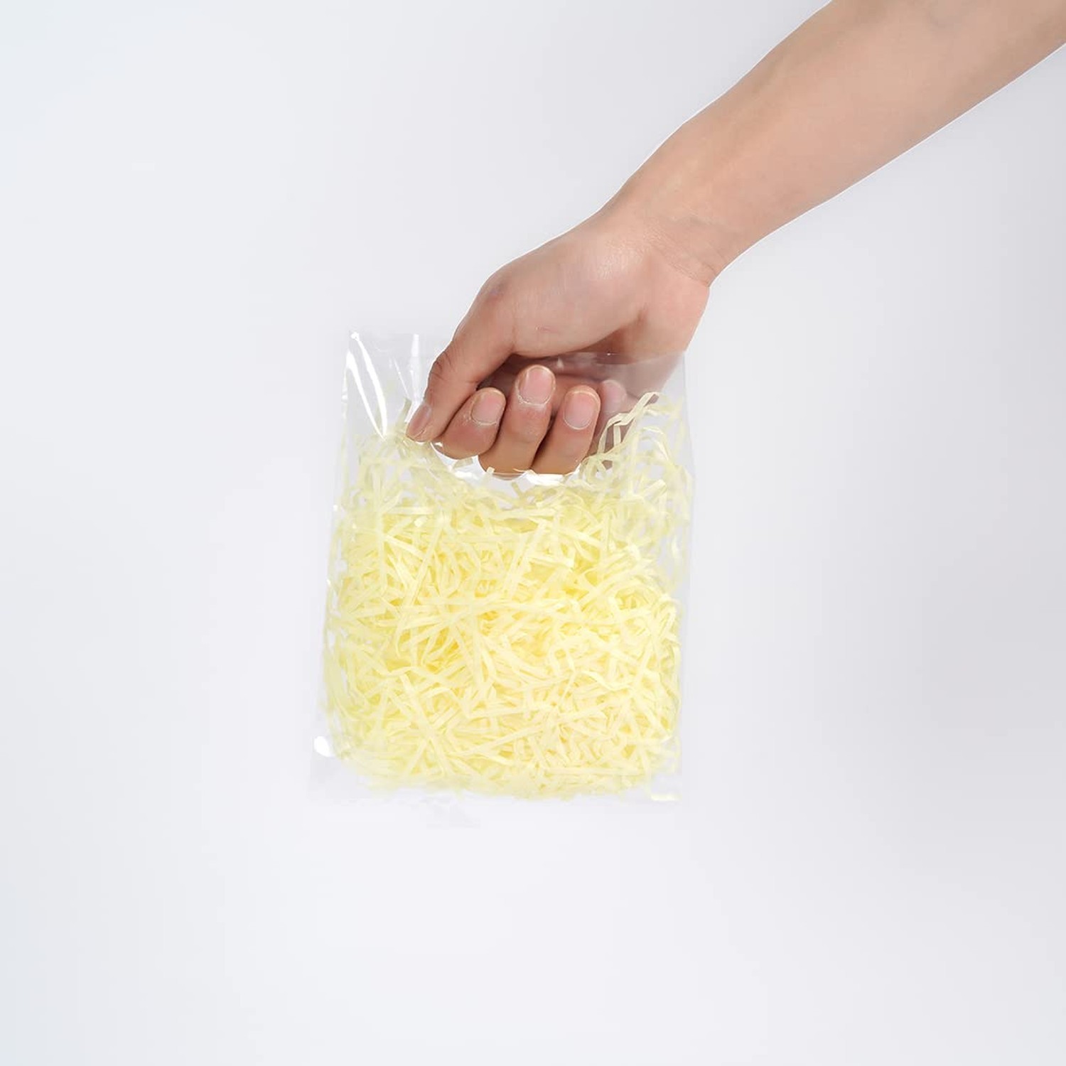 ysmile Clear Handle Shopping Bags for Small Business Retail Merchandise