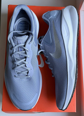 Nike Revolution 7 Herren Laufschuhe/Sneaker Ashen Slate (blau)/Silver EU 45,5