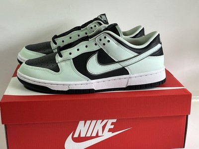 Nike Dunk Low Dark Smoke Grey Barely Green Black Shoes FZ1670-001 Mens Size 9.5 