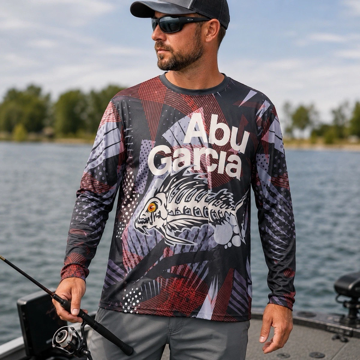 Abu Garcia Long Sleeve Jersey Fishing Shirts & Tops for sale | eBay
