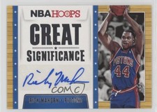 2014-15 NBA Hoops Great SIGnificance Rick Mahorn #64 Auto md3