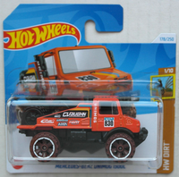 Hot Wheels Mercedes-Benz Unimog 1300L Orange Neu/Ovp Lkw Truck Camion Daimler Hw