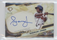 2025 Topps Diamond Icons Iconic Chrome Auto /25 Andruw Jones #ACC-AJ Auto 0jk5