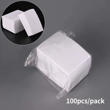 1000/600/500/100Pcs Lint-Free Nail Cotton for UV Gel Polish Removal Wipes Paper