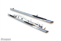 SeitenschutzbüGel FüR Volkswagen Crafter LWB 2006 - 2014 Polierte Edelstahlrohre