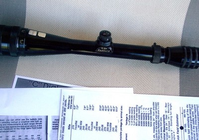 Redfield 4-12x40mm A.O. Accu-Trac Rifle Scope ~USA~Minty