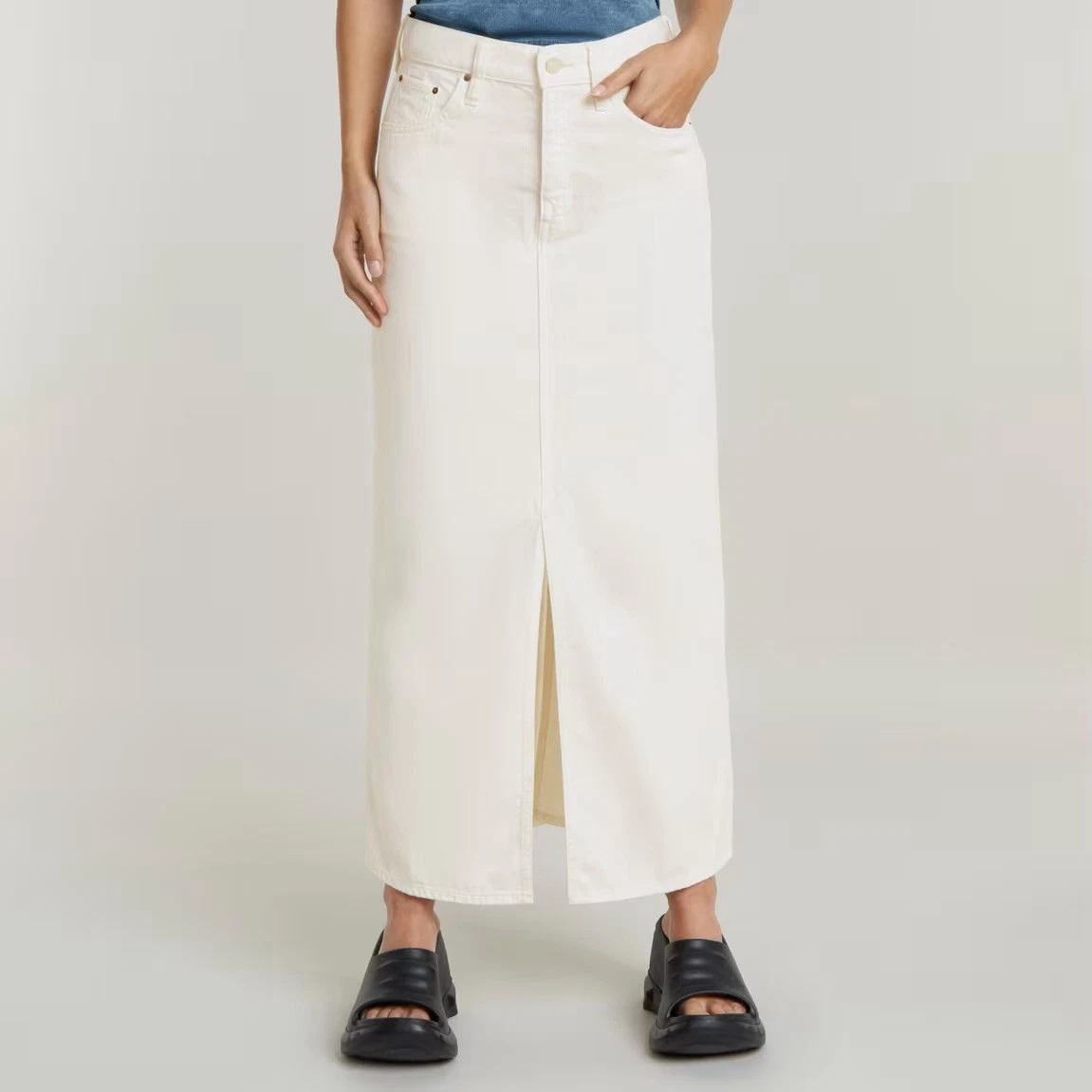 G-Star RAW Viktoria Utility Mini-rok wmn, blauw (Sun Faded Thames D24887-d539-g341), 28W