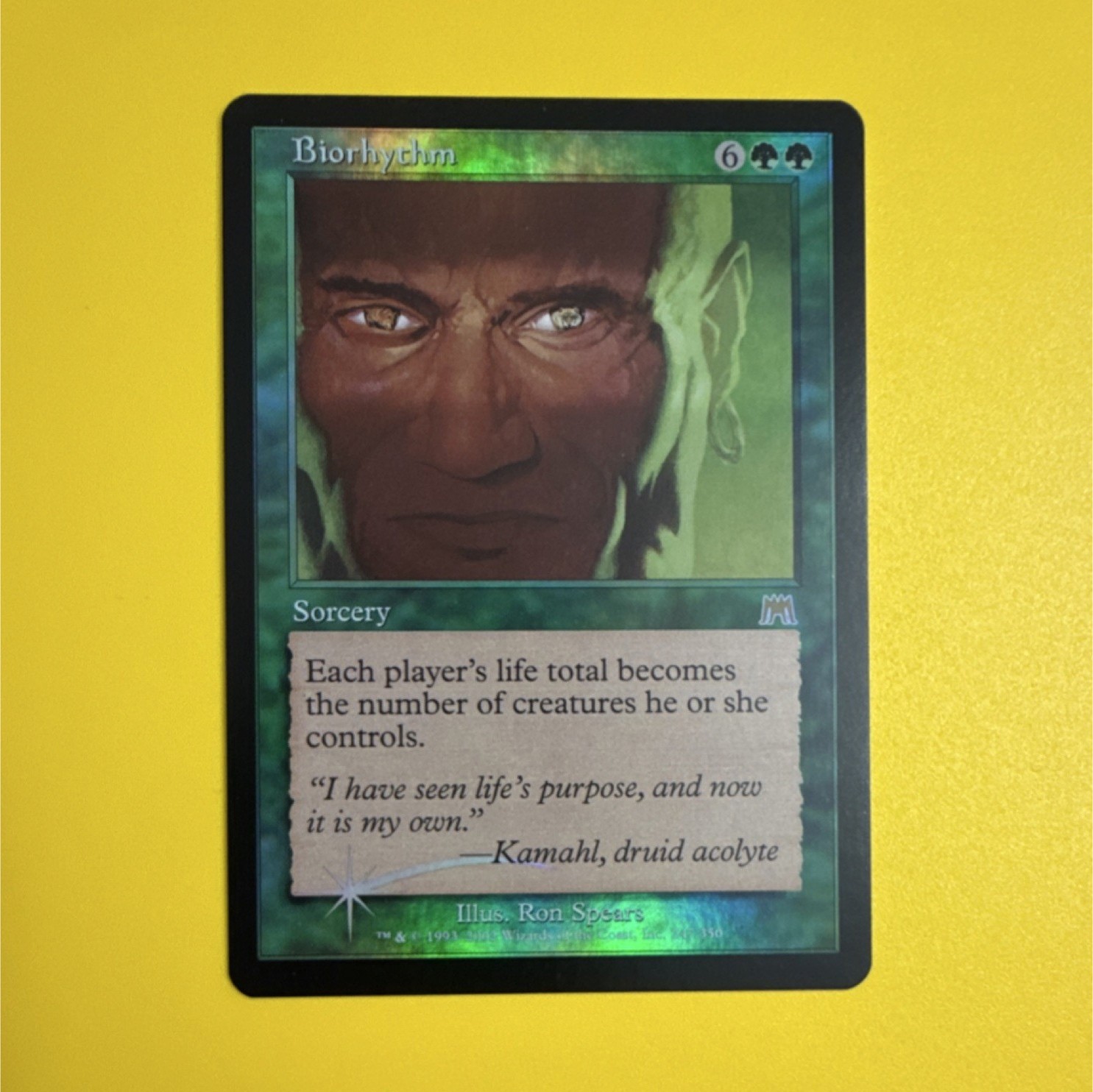 mtg Biorhythm Onslaught Foil NM