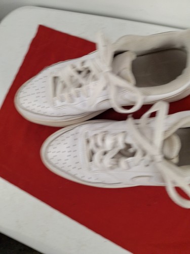 Nike Court Vision Alta Damenschuhe Größe 7,5 DM0113 100 dreifach weiß Plateau - Bild 4 von 12