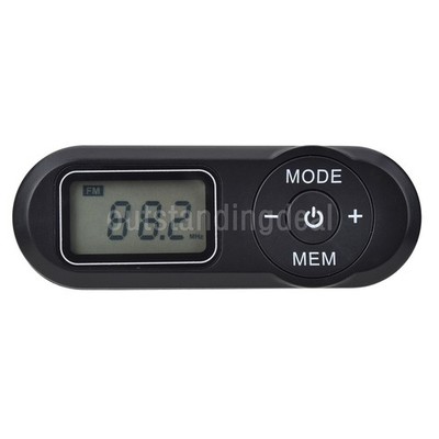 HRD-727 DSP Radio FM Radio Mini Radio FM Receiver 64-108MHz W/ 1.1'' LCD Display -