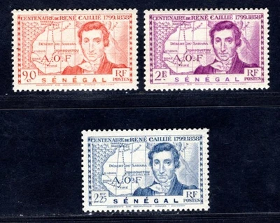 SENEGAL 1939 Yvert 150-152 ** POSTFRISCH SATZ CAILLE (I3141 - Bild 1 von 2