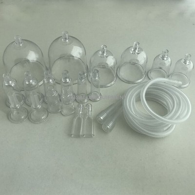 Plastic Vacuum Cupping Cup Replacement For Vacuum Breast Therapy Massage Machine