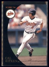 1994 Score Burger King - Cal Ripken Jr. #4