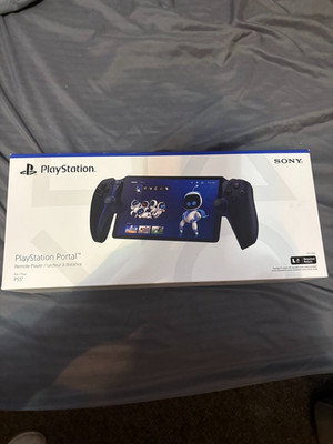 Midnight Black Sony PlayStation Portal Remote Player Handheld PS5 CFI-Y1001