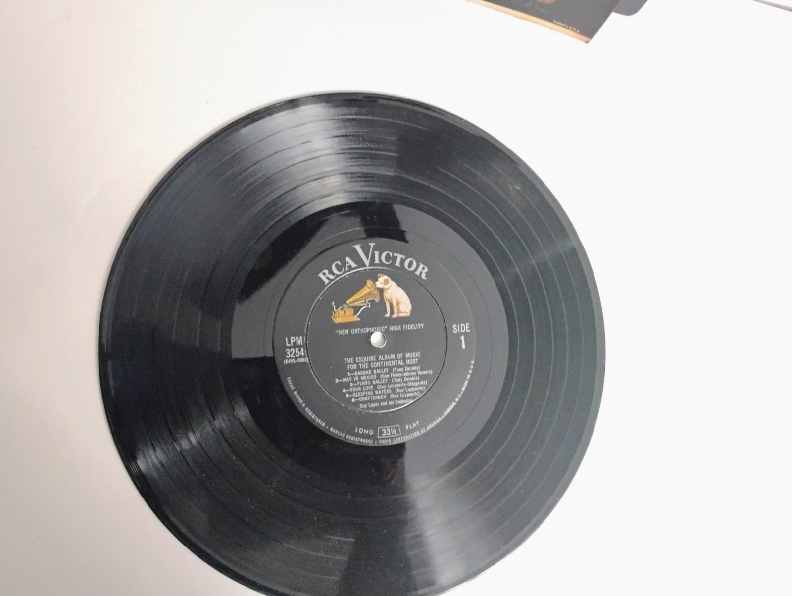 Guy Lupar - The Esquire Album of Music for the Continental Host ( 1955) 33 1/3 