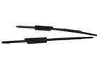 Matte Black Side Fender Vent Grille Trims For BM 6 M6 E63 E64 2006~2009 (L+R)