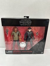 STAR WARS BLACK SERIES ADMIRAL ACKBAR FIRST ORDER OFFICER 6  FIGURES TOYS R' US