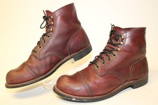 Red Wing USA Made Iron Ranger Mens Size 10 D 43 Oxblood Mesa Leather Boots 8119