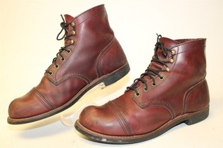 Red Wing USA Made Iron Ranger Mens Size 10 D 43 Oxblood Mesa Leather Boots 8119