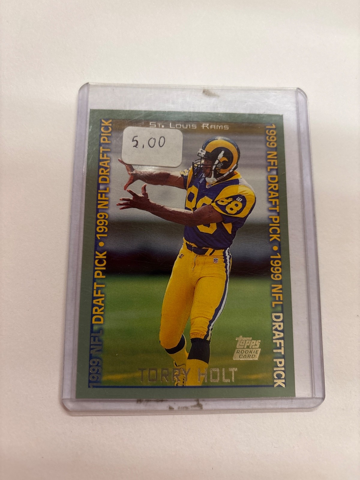 1999 Topps #343 Torry Holt RC Rookie Rams