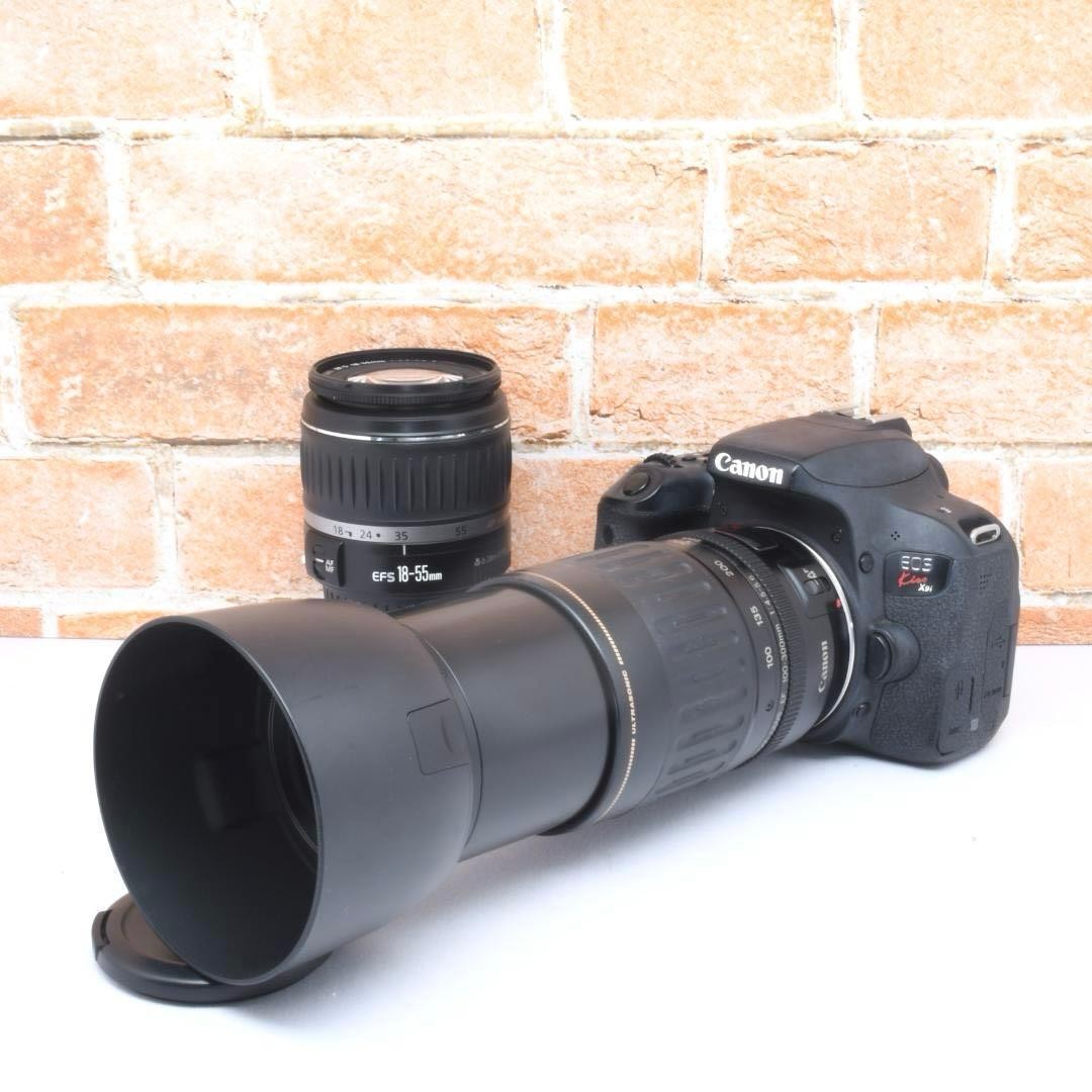 Canon Kiss X9i DSLR Camera with 18-55mm and 100-300mm Lenses