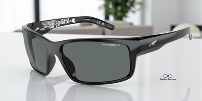 ARNETTE AN4202 226781 Fastball Black Polarized Grey 62 mm Men's Sunglasses