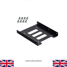 2.5'' to 3.5'' Metal SSD HDD Mounting Adapter Kit Hard Disk Drive Holder Dock