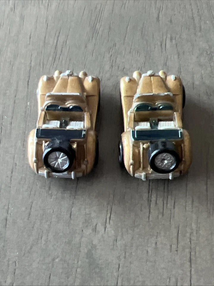 2 Micro Machines Gold MG TF Roadster 1986 Galoob 可转换太阳变色器 — 第 2/4 张图片