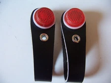 BIKE WHEEL HUB SHINERS WITH REFLECTORS NEW!