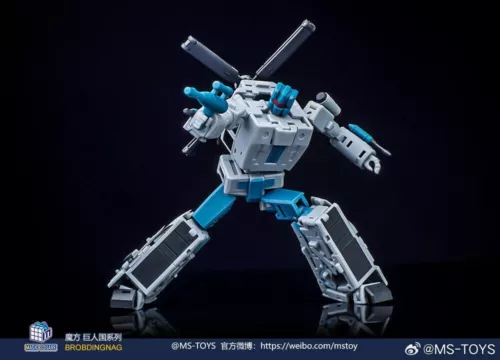 Nueva figura de acción Transforms Toy Magic Square MS-B54D Tornado Vortex versión IDW - Imagen 6 de 15