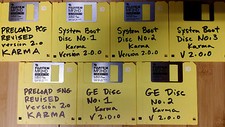 Korg KARMA 2.0 Factory PRELOAD Data System boot GE discs 7 disc set