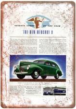 Vintage 1940 Mercury Sedan-coupe Auto Ad Reproduction Metal Sign A11547