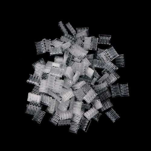100Pcs RJ45 CAT6 8-Pin Modular Plugs UTP Unshielded Version With Loading Bar - Photo 3/10