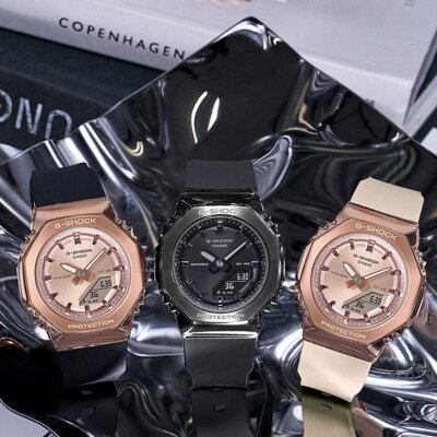 CASIO G-SHOCK GM-S2110B-8AJF Metal Case Black x Gray Analog