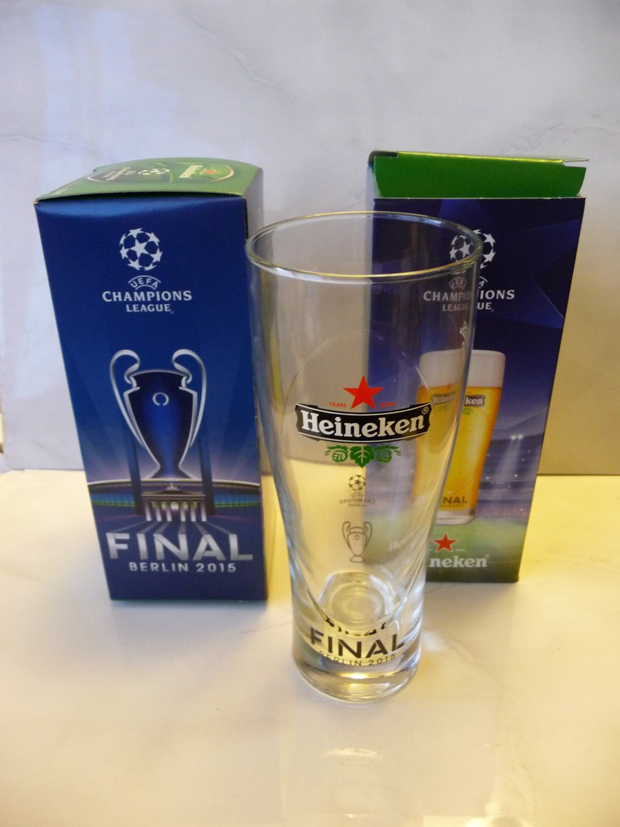 ハイネケン UEFA チャンピョンズリーグ 決勝 グラス6個 2015 ベルリン ハイネケン UEFA チャンピョンズリーグ 決勝 グラス6個 2015
