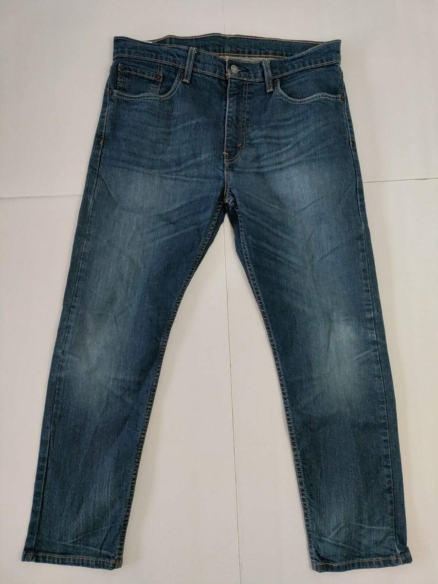 LEVIS 502 Men's 33 x Waterless Men's Red Tab Stretch Blue