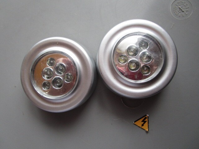 2 Stück LED Mini Lämpchen funktionieren alle LEDs 3 Leuchtstufen Originalfotos