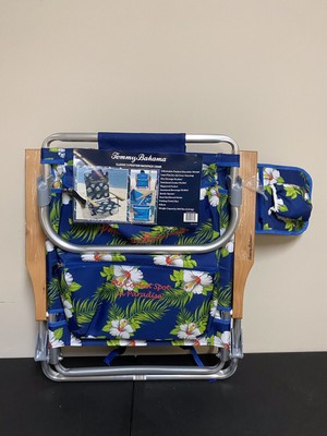 tommy bahama green floral beach chair