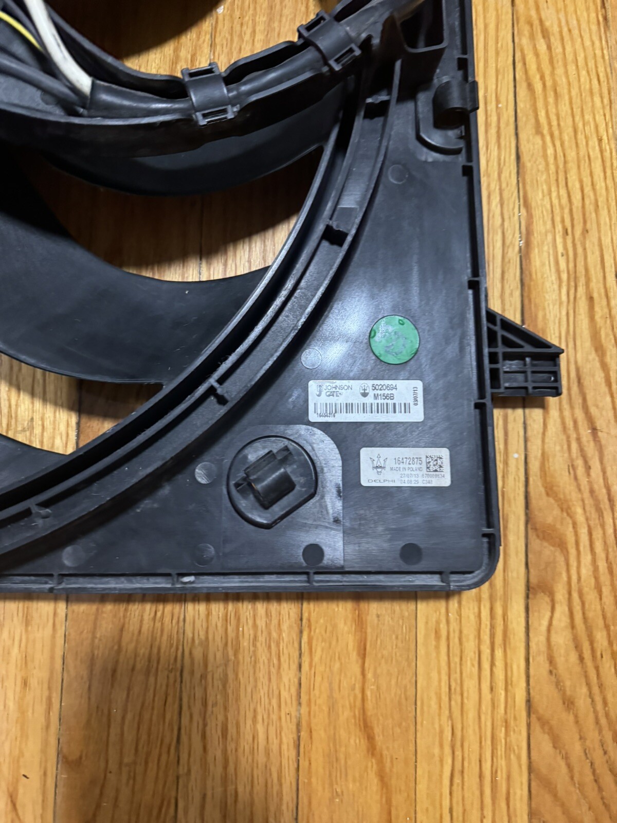 Maserati Ghibli Quattroporte Radiator Fan 