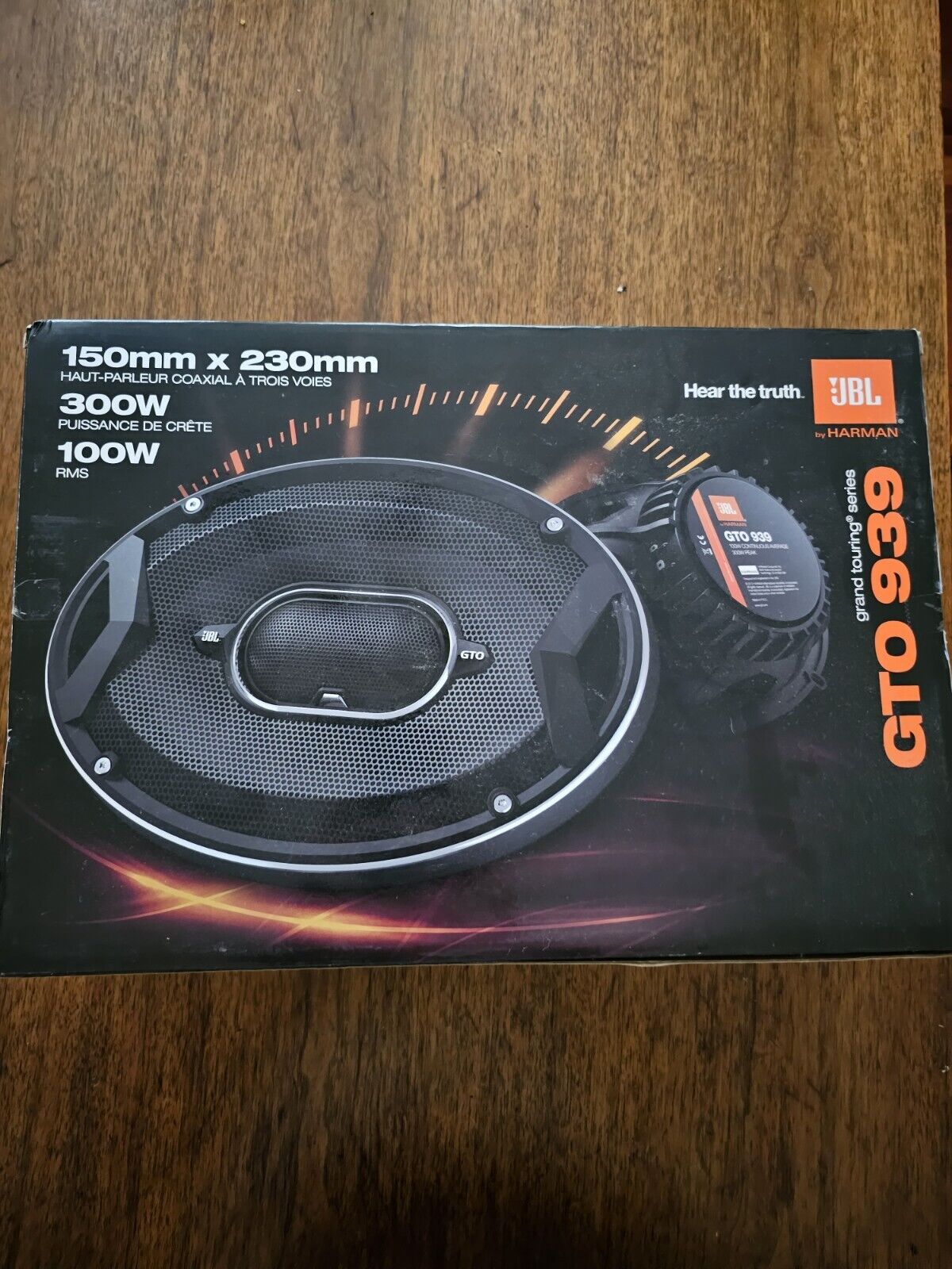 For en dagstur gasformig tidsplan JBL GTO938 3-Way 6in. x 9in. Car Speaker for sale online | eBay